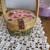 Small hand painted pansies folk art basket Lancaster Co 5 thumbnail