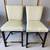 Upholstered Wood Counter Chairs Bar Stool (2) 1 thumbnail