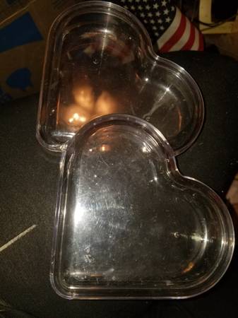 clear Valentine's day container 1