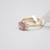 14K Yellow Gold Diamond and Spinel Promise Ring (Size 6 1/2) 6 thumbnail