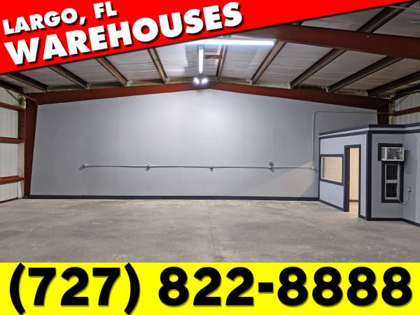 $2,195 2,200sf: INDUSTRIAL WAREHOUSE/HOBBY SHOP/OFFICE & STORAGE/GARAGE/LARGO (Largo)63991230071811123