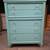 Turquoise Solid Wooden 5 Drawer Tallboy Dresser 1 thumbnail