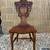 20th century renaisance style oak side chairs 2 thumbnail