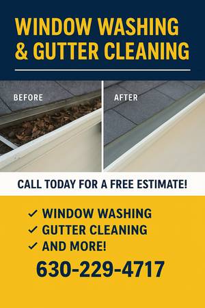 Windows/gutters/ powerwashinh 1