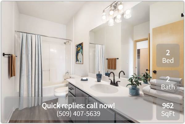 $1,500 / 2br - 962ft2 - Hot Deal! 2BR for $1,500 + 1 Month Free Rent! (Richland - Near 240 Bypass)64030645286146120