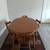 Solid Wood Dining Table + 4 Windsor Chairs – Very Sturdy, Clean 15 thumbnail