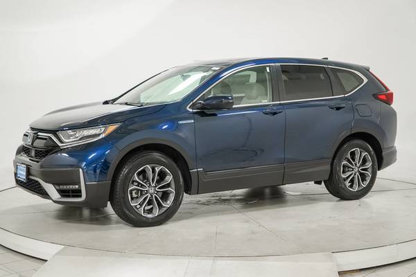 2022 *Honda* *CR-V Hybrid* *EX-L AWD* Obsidian Blue - $31,198 (Richfield Bloomington Honda)63470776206979123