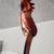 Ceramic hanging parrot - 17"" tall (19" overall) 1 thumbnail