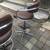 Pair of 60's Chromcraft chrome barstools B8 6 thumbnail