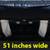 Truck Bench Seat All-Vinyl Black 51-Inches Wide 4 thumbnail