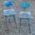 2 Metal Stools Ajustable Legs & Back Rest CALL's Only no text or email 10 thumbnail