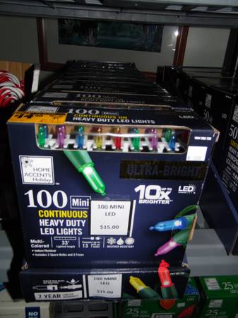 100 Ct Multi-color Mini LED Lights-10X Brighter--New in Box-Half Price 1