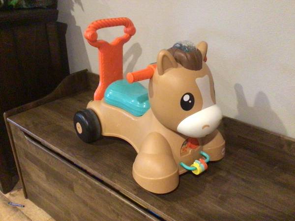 Fisher Price Walk Bounce & Ride Pony 1