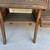 Vintage 2 Chairs Joined by Table (Adirondack Cedar?) 71"W Plus ALL... 6 thumbnail