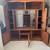 Beautiful Solid Oak Mission Style Entertainment Center 3 thumbnail