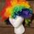 Clown Costume With Wig And Stockings And Horn 3 thumbnail