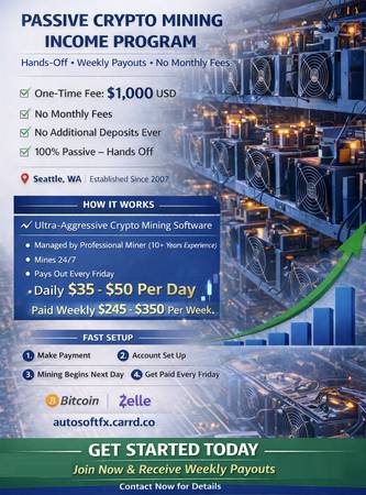 $1,000 Purchase & Reward Program – Weekly Payouts (Passive Income) 1