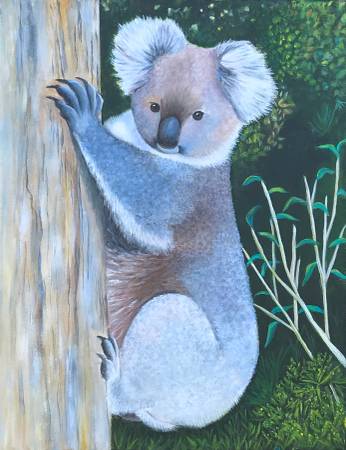 .Koala painting 1