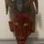 VINTAGE ETHNIC WOODEN PAINTED MASK 2 thumbnail