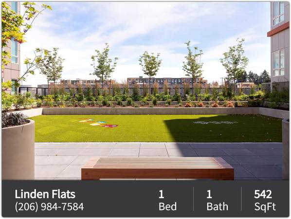 $1,395 / 1br - 542ft2 - Comfortable, conveniently located, Affordable Housing. Call now! (Seattle)63884887715585120