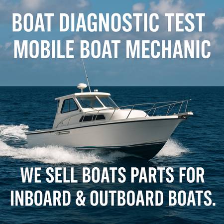 Boat Diagnostic Test & Boat Parts & Mobile Mechanic 1