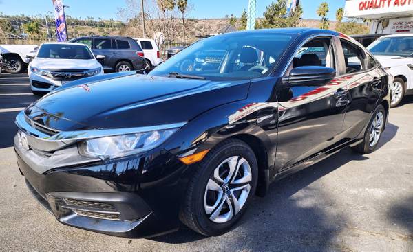 2017 Honda Civic LX Sedan (77K miles) - $14,495 (Mission Valley - Prime Auto Imports)63440157666563123