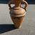 Pier 1 Handcrafted Indonesian Giraffe Print Vase / Terracotta Table Decor 1 thumbnail