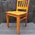Vintage Oak Slatted Office Chair 2 thumbnail