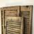 SET/4 Vintage Louvered Wood Shutters 3 thumbnail