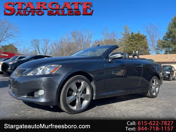 2010 Lexus IS 250C 2 puertas Conv Automático - $13,950 (1634 NW Broad St Murfreesboro, TN 37129)636215532855051216