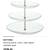 IKEA KVITTERA 3-Tier Glass Serving Tray Stand 6 thumbnail