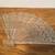 Vintage Fenton Clear Glass Daisy and Button Fan Shaped Vanity Tray Tri 1 thumbnail