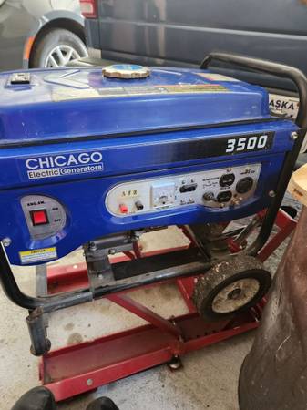 Gas powered generator 1