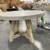 Birch Lane Isabela Round Outdoor Dining Table Concrete & Teak 2 thumbnail