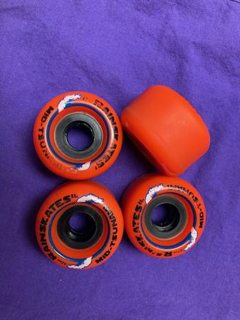 62mm Rainskates Skateboard Wheels, 85A 1