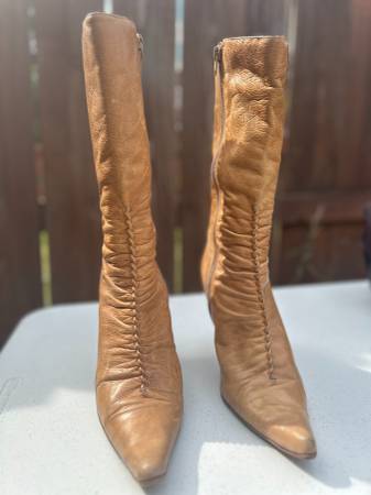 Designer Leather Boots (4-Pair) 1