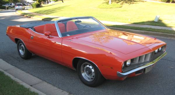 1971 BARRACUDA CONVERTIBLE SURVIVOR 1