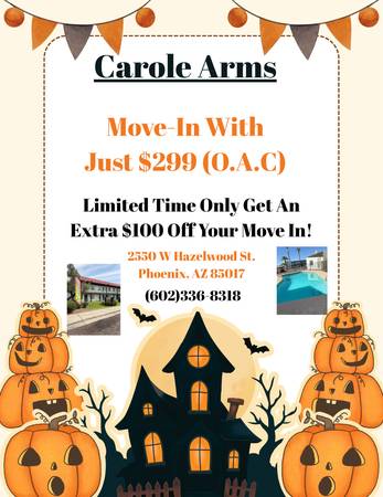 Your New Chapter Start At Carole Arms !! 1