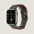 Brand New Apple Single Tour Band for Watch Hermès - Kaki Bridon 3 thumbnail