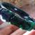 Certified A JADE JADEITE Rabbit Flower coin Bangle Bracelet 53mm手镯 109 5 thumbnail