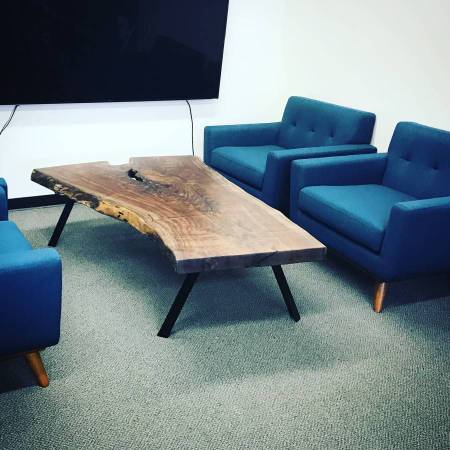 Live Edge Walnut coffee Table 1