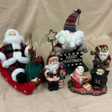 Santa christmas decorations 1