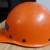 MSA Skullgard Fiberglass Hard Hat Mine Safety Appliance Orange Vintage 3 thumbnail