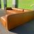 Saddle Leather Sectional Sofa Couch 9 thumbnail
