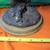 Only One Online! STANDING BEAR Bronze Plated Resin STATUE with Base!! 4 thumbnail