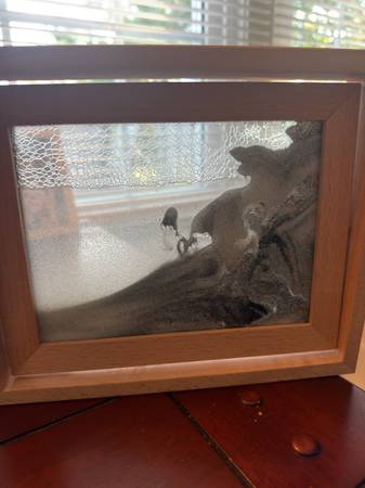 Mesmerizing Tabletop Moving sand art 1