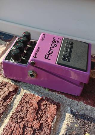 BOSS Flanger BF-2 日本製 1986 Boss BF-2 Flanger (Japan) – Herscheid and the Headbangers
