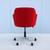 Steelcase West Elm Work Sterling Office Desk Chair in Red Fabric, New 13 thumbnail