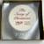 Towle 1991 Sterling Tidings of Joy Christmas Medallion 9 thumbnail
