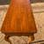 Stunning Solid Oak Vintage Console Table / Sofa Table 16 thumbnail